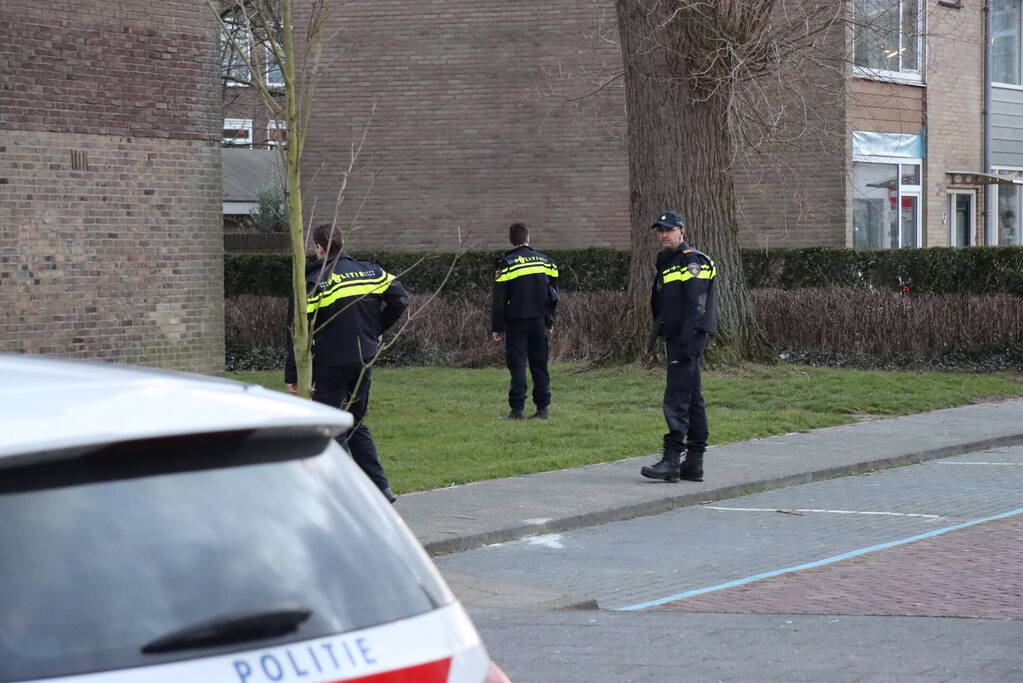 Mensen staande gehouden bij grote politieactie