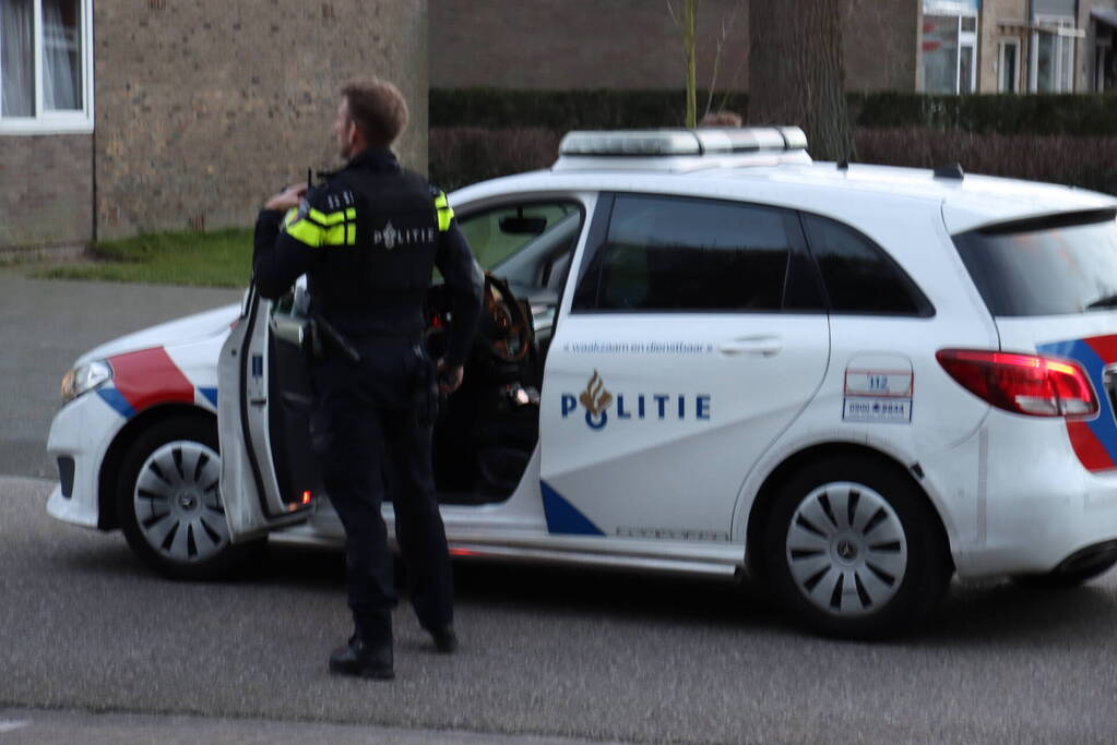 Mensen staande gehouden bij grote politieactie