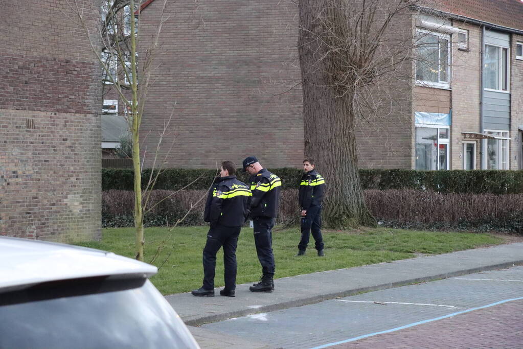 Mensen staande gehouden bij grote politieactie