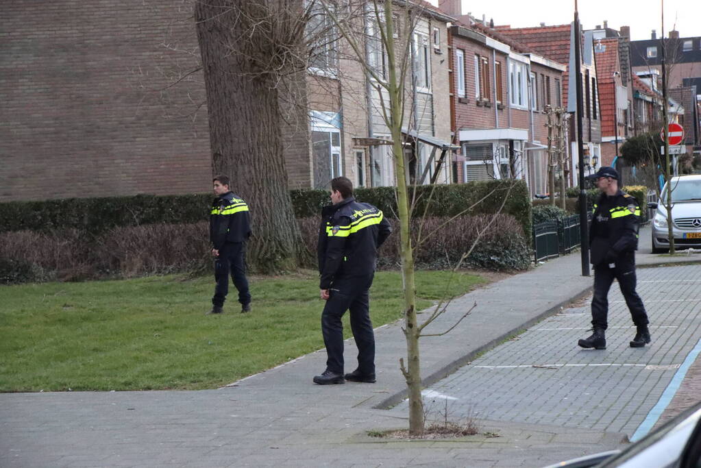 Mensen staande gehouden bij grote politieactie