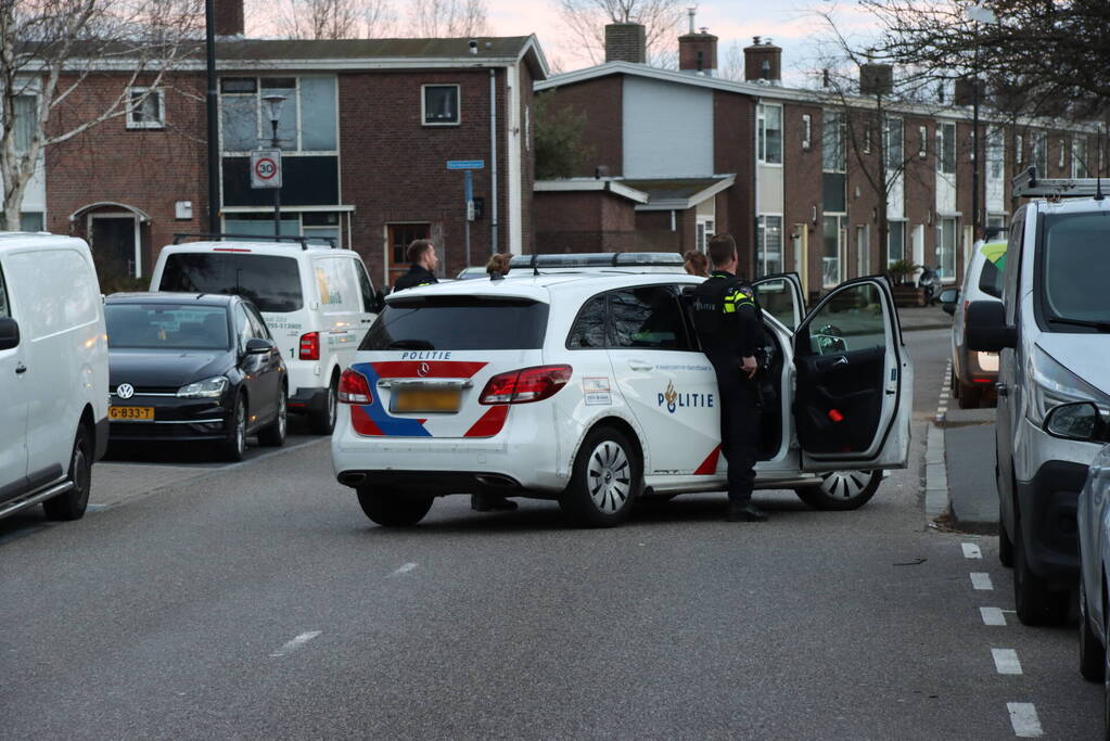 Mensen staande gehouden bij grote politieactie