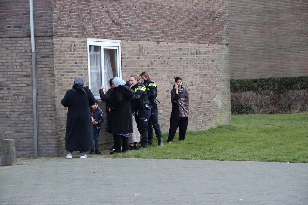 Mensen staande gehouden bij grote politieactie