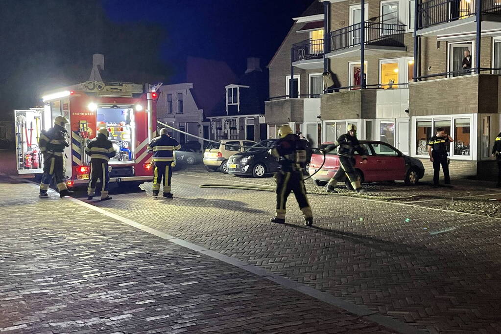 Brand in appartement van wooncomplex