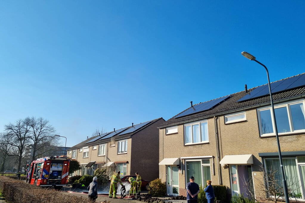 Brand ontstaan door zonnepanelen