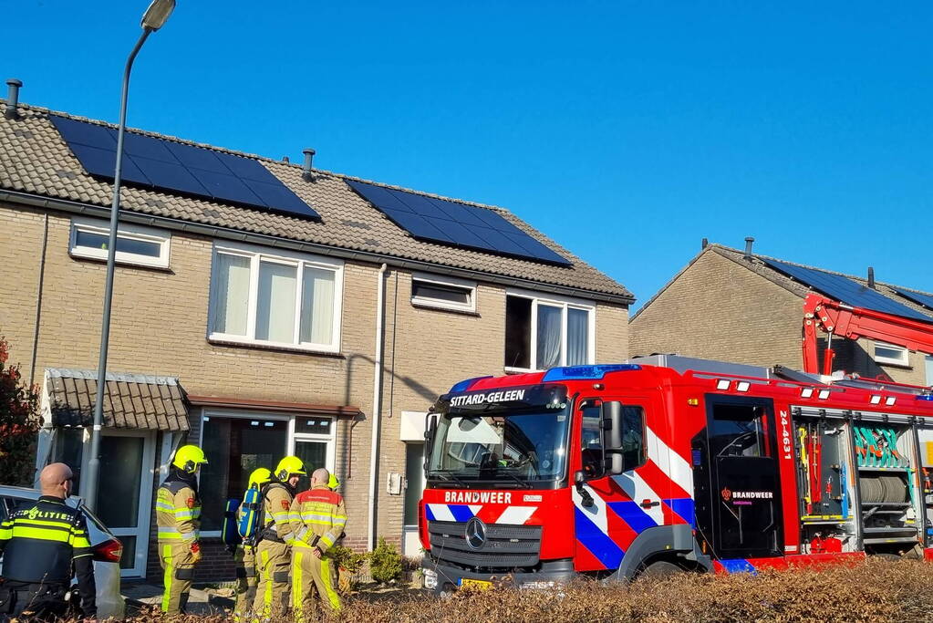 Brand ontstaan door zonnepanelen