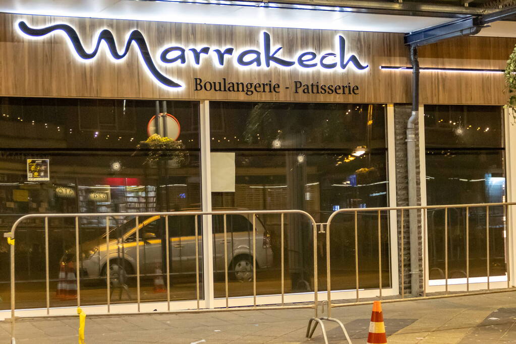 Bakkerij meerdere keren beschoten