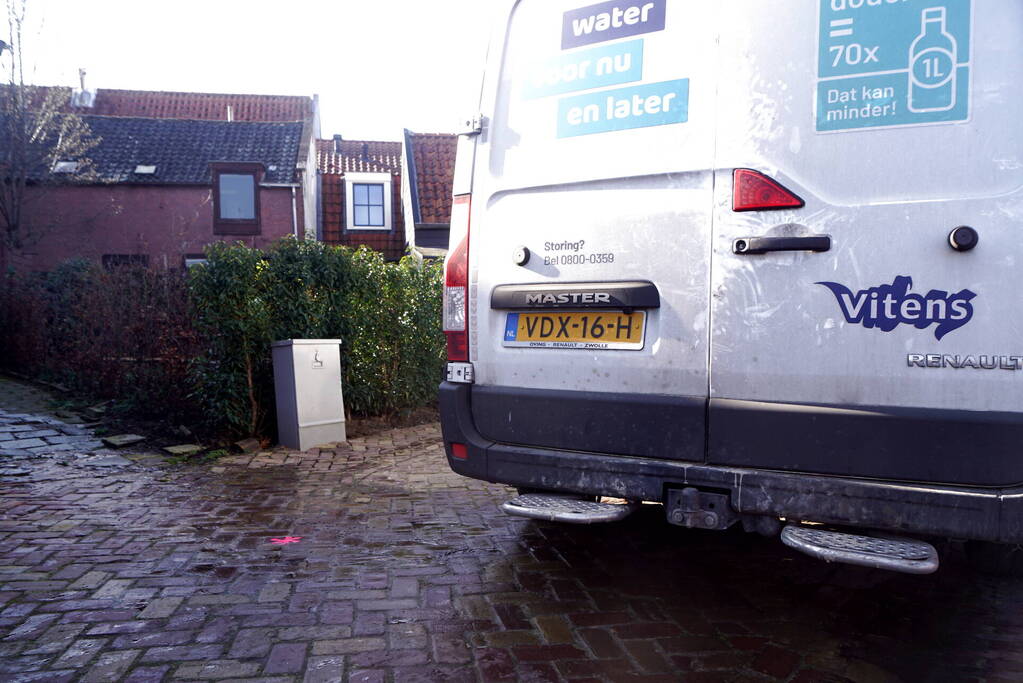 Waterlekkage door leidingbreuk