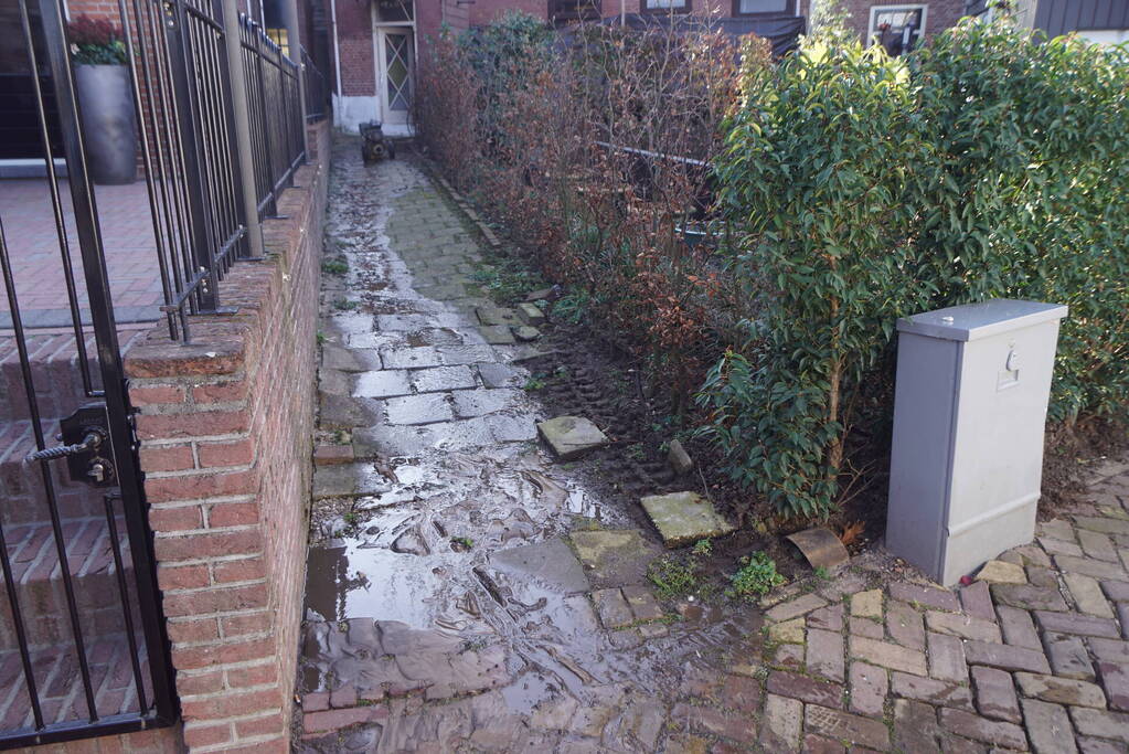 Waterlekkage door leidingbreuk