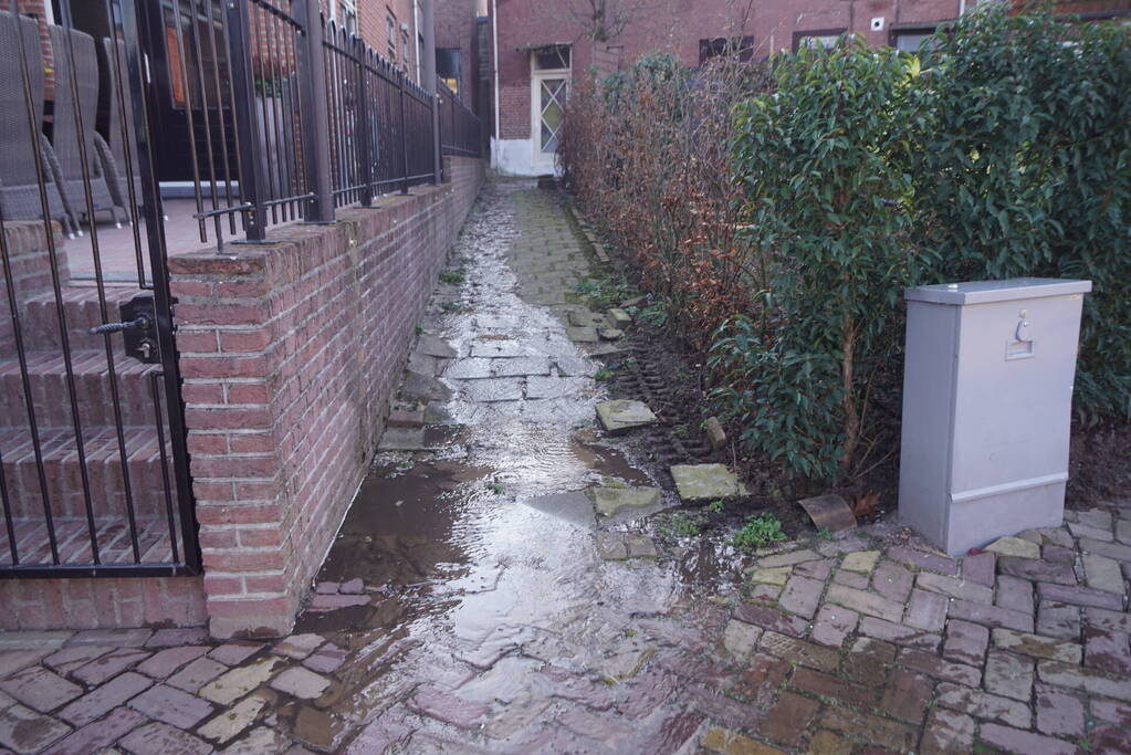 Waterlekkage door leidingbreuk