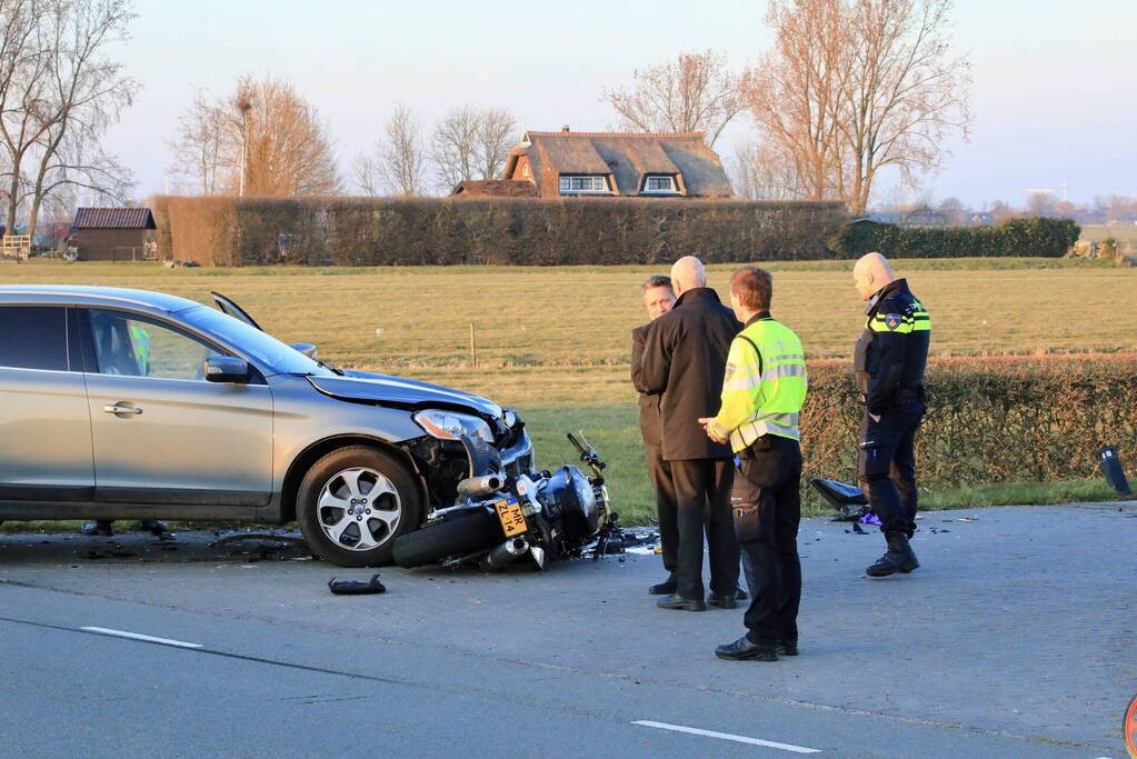 Motorrijder overleden na ernstig ongeval