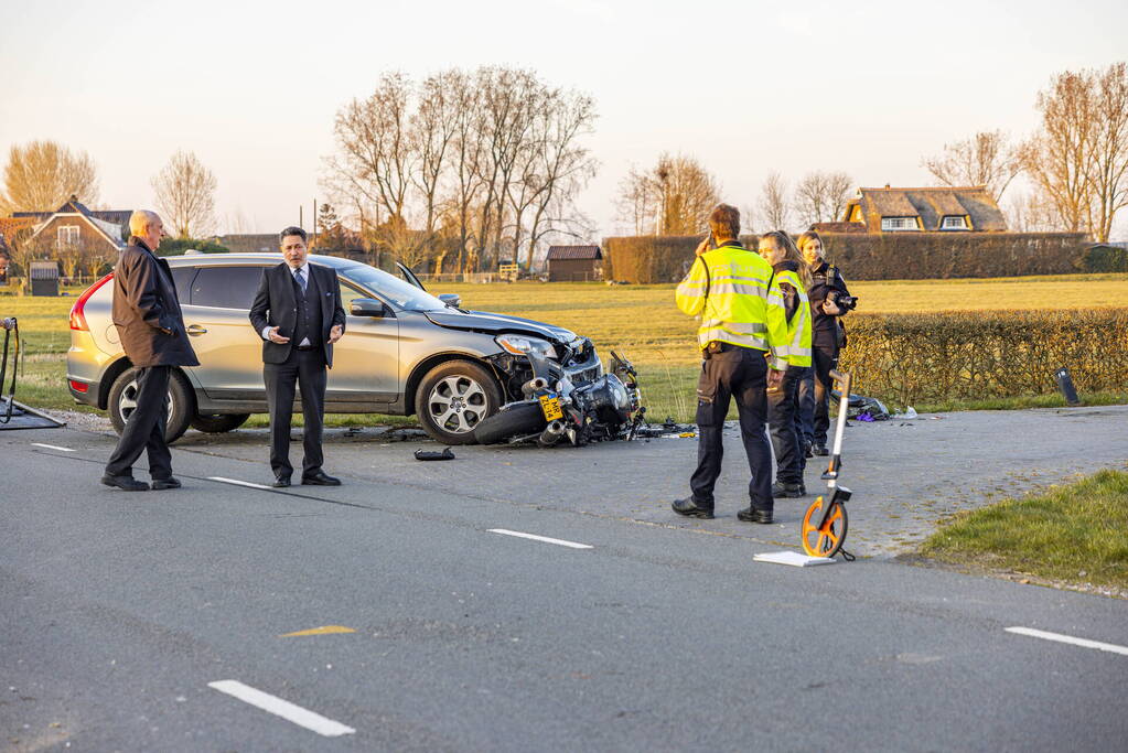Motorrijder overleden na ernstig ongeval