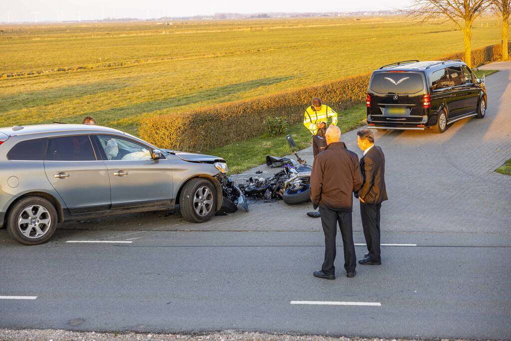 Motorrijder overleden na ernstig ongeval