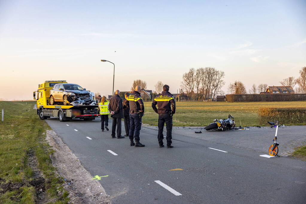 Motorrijder overleden na ernstig ongeval