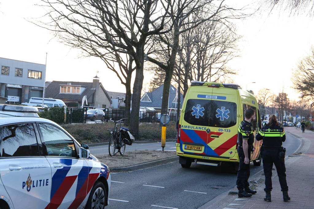 Fietser gewond na ongeval met auto