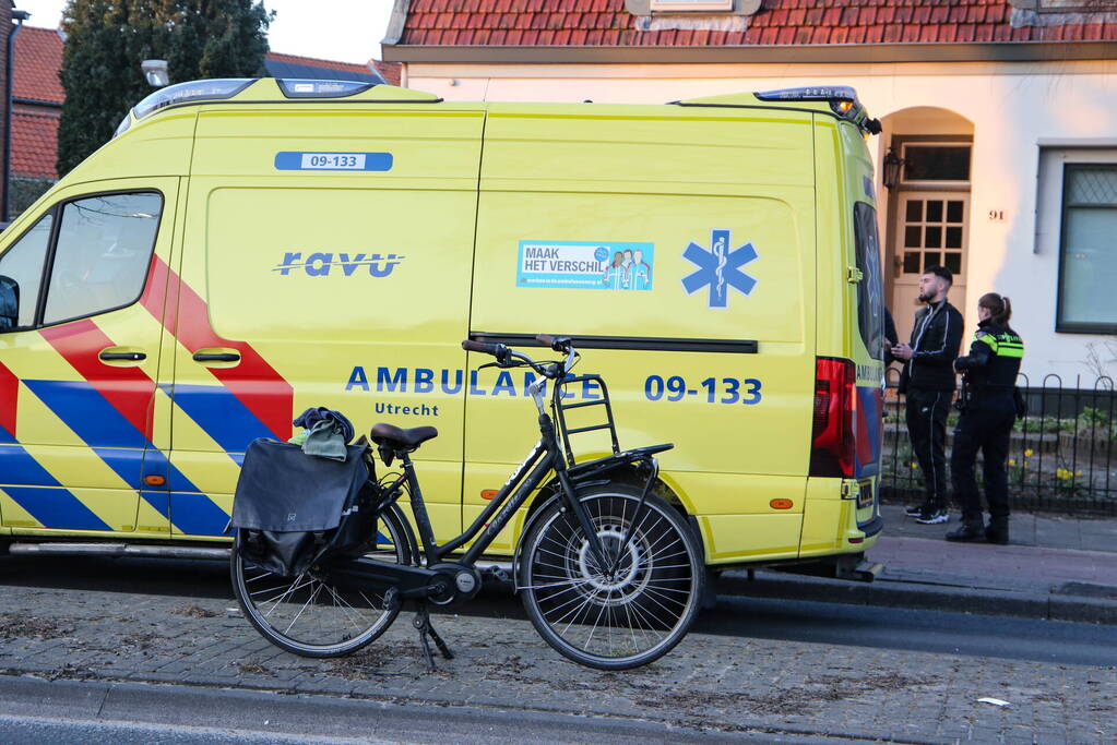 Fietser gewond na ongeval met auto
