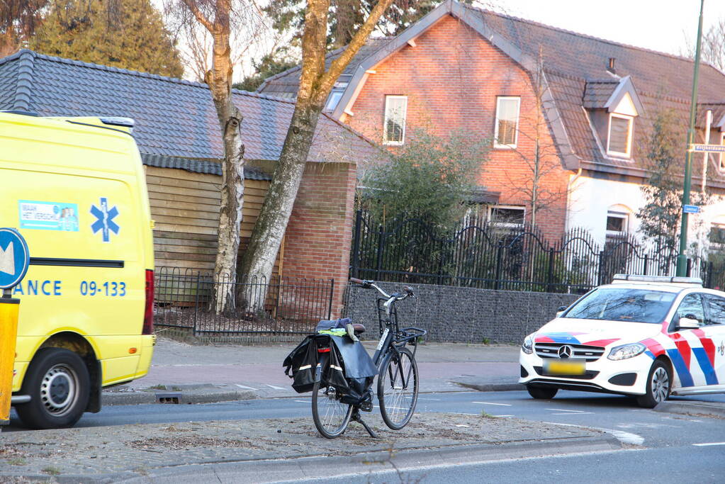 Fietser gewond na ongeval met auto