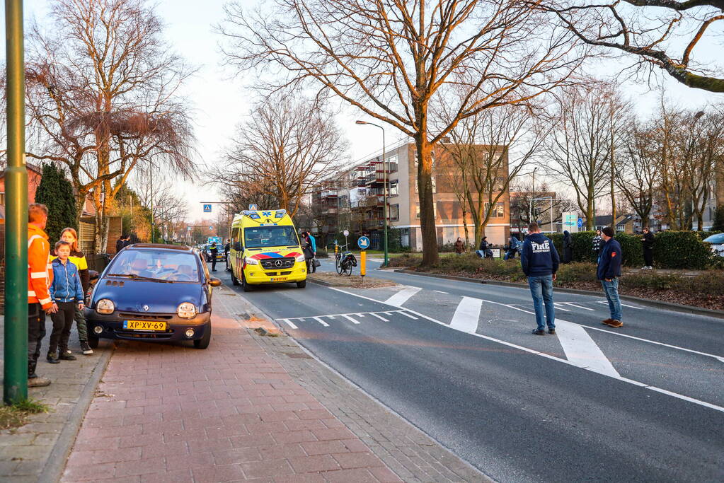 Fietser gewond na ongeval met auto