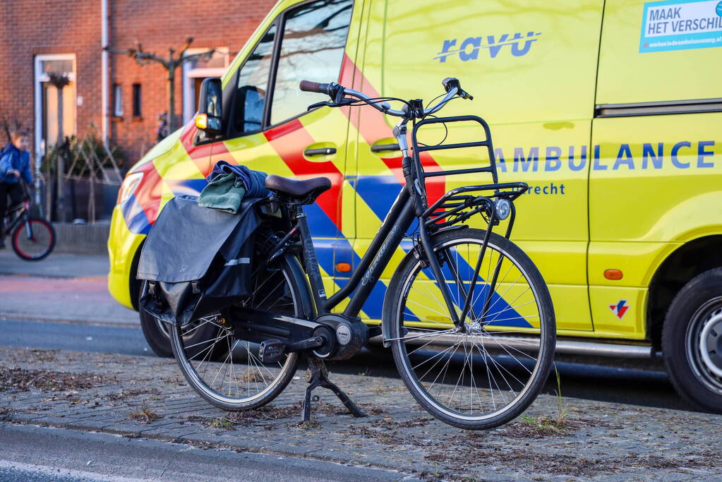Fietser gewond na ongeval met auto