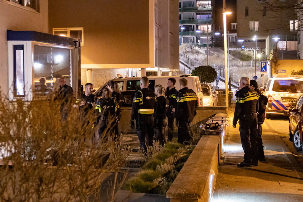 Aanhouding na melding van steekincident