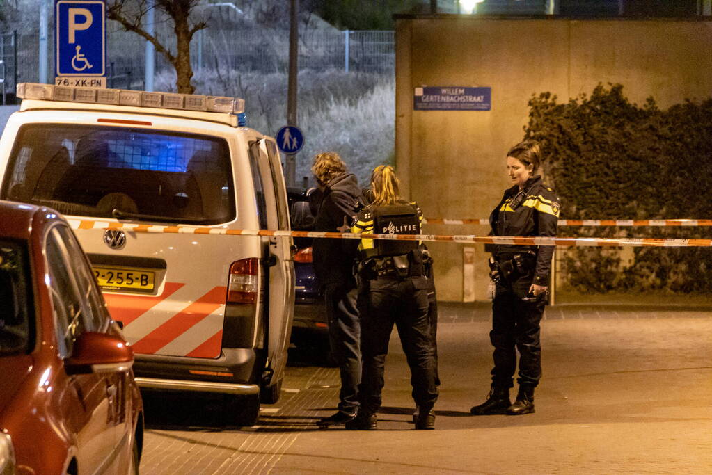 Aanhouding na melding van steekincident