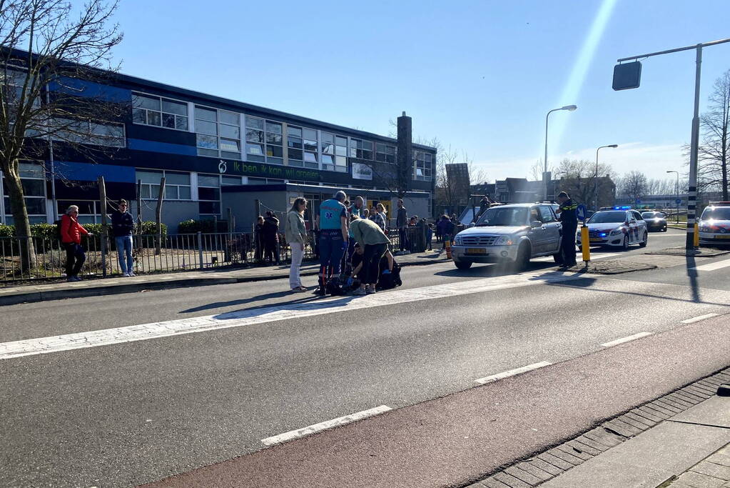 Kindje aangereden op zebrapad