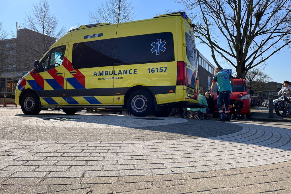 Traumahelikopter landt voor ongeval met kind