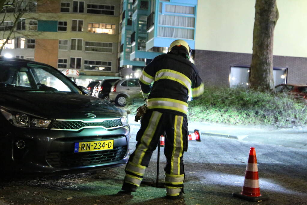 Grote brandweerinzet door brandmelding