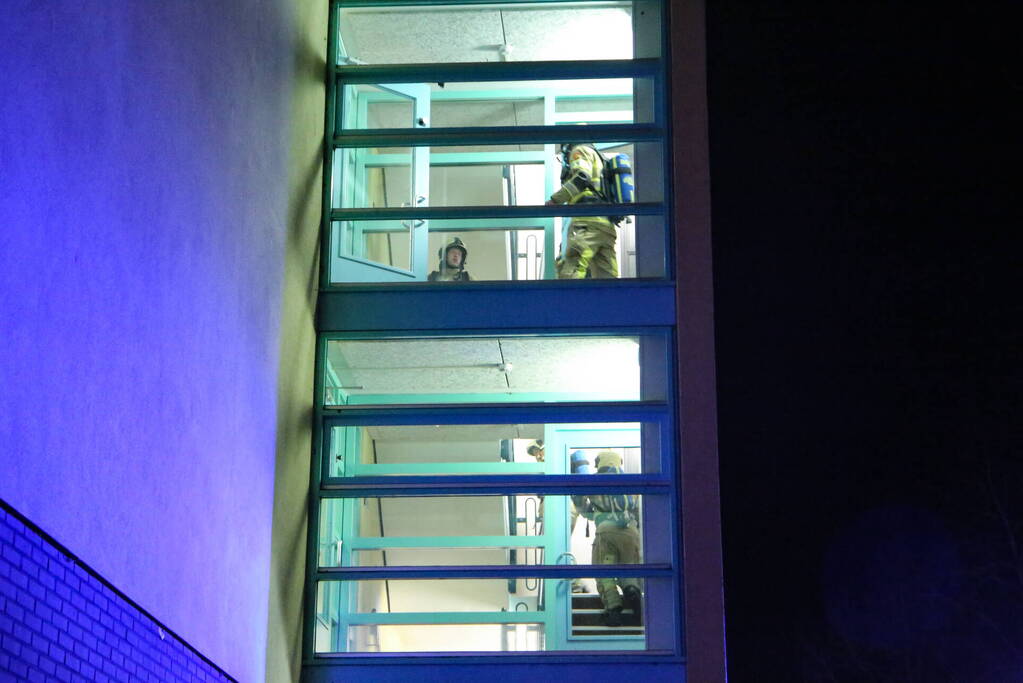 Grote brandweerinzet door brandmelding