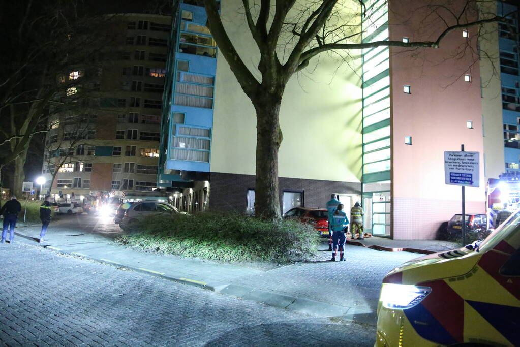 Grote brandweerinzet door brandmelding