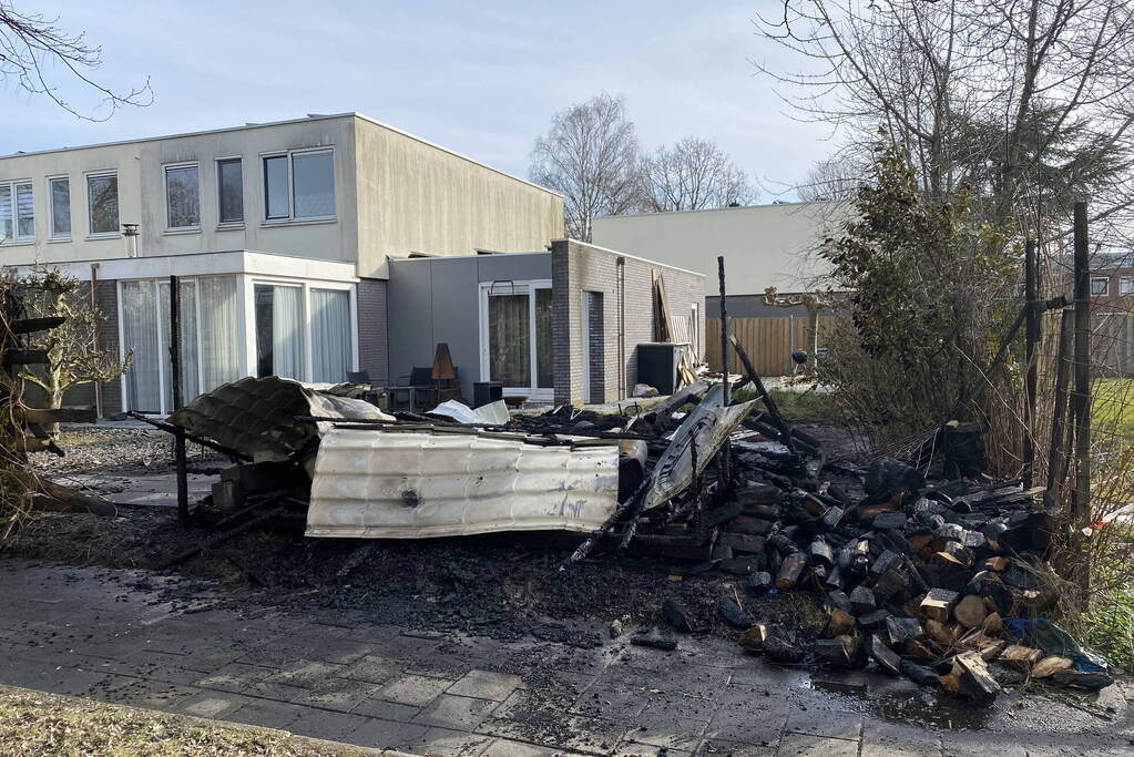 Voor de zoveelste keer brand in schuur