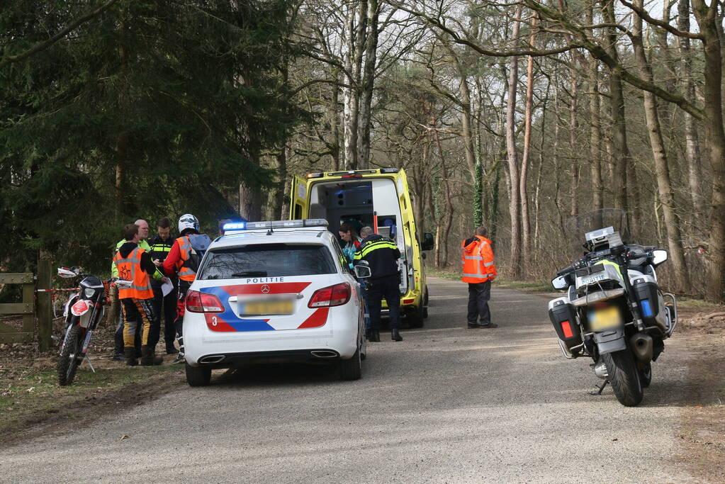 Motorrijder gewond bij voorjaarsrit