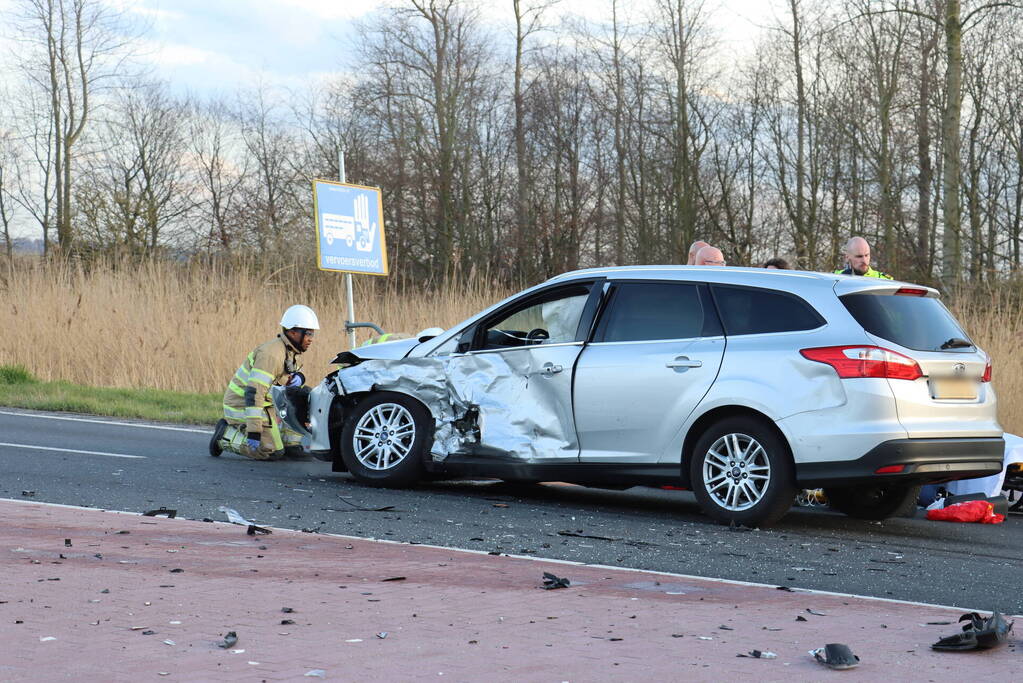 Ravage en gewonden na botsing
