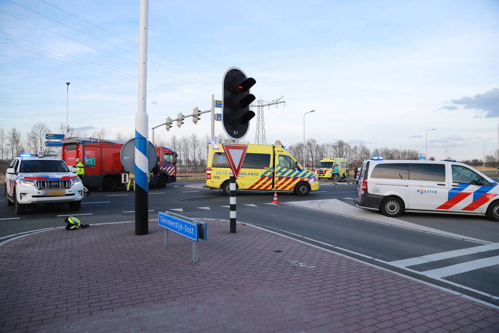 Ravage en gewonden na botsing
