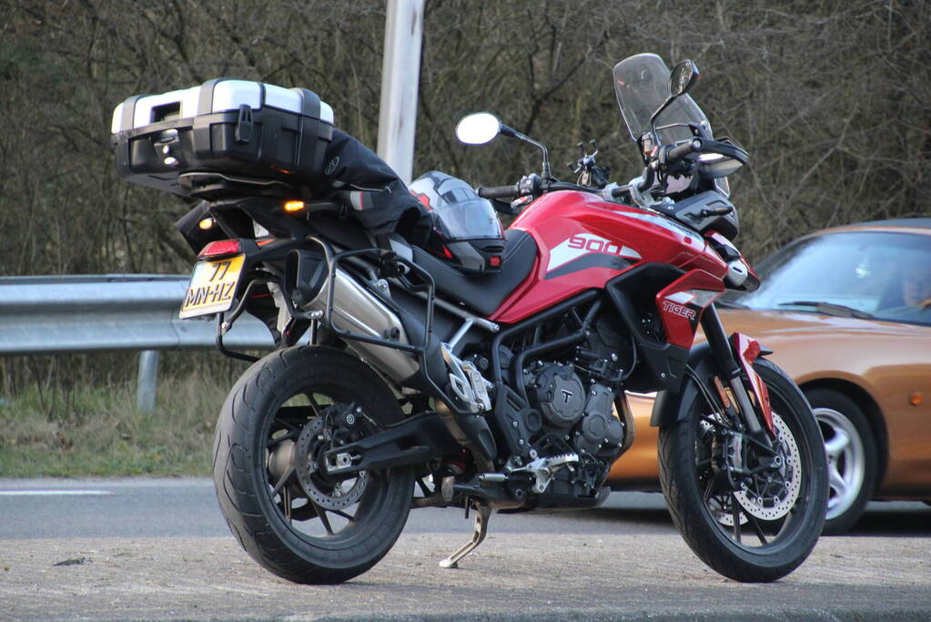 Motorrijders met elkaar in botsing