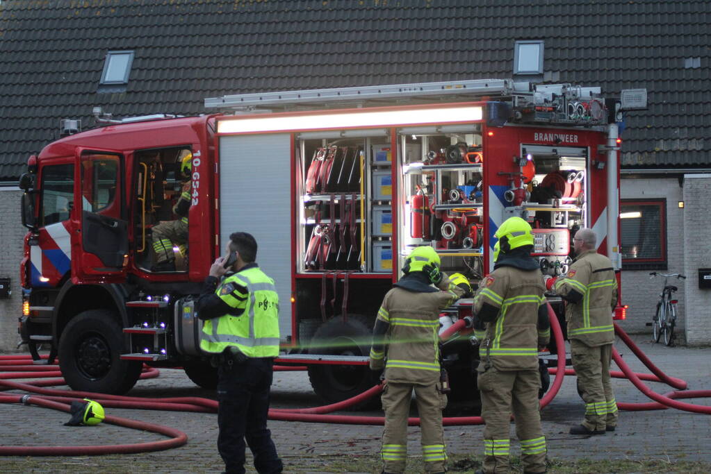 Meerdere woningen onbewoonbaar vanwege brand