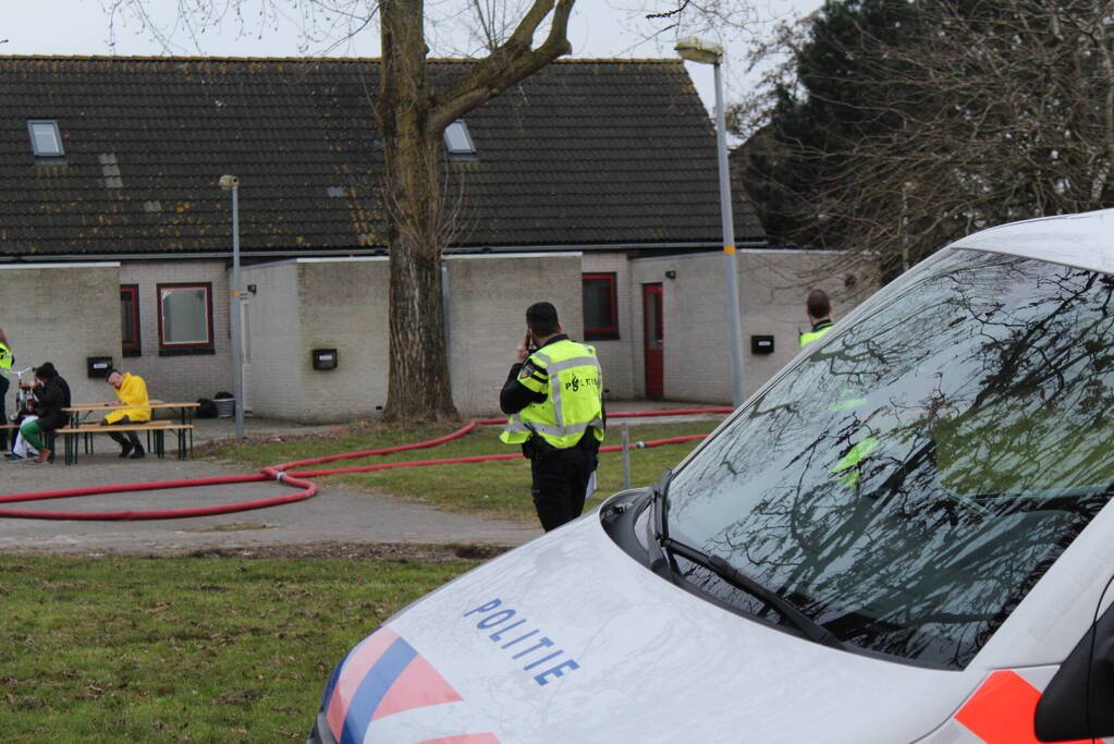Meerdere woningen onbewoonbaar vanwege brand