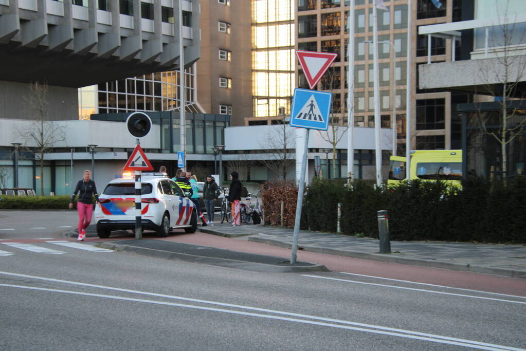 Fietser gewond na val