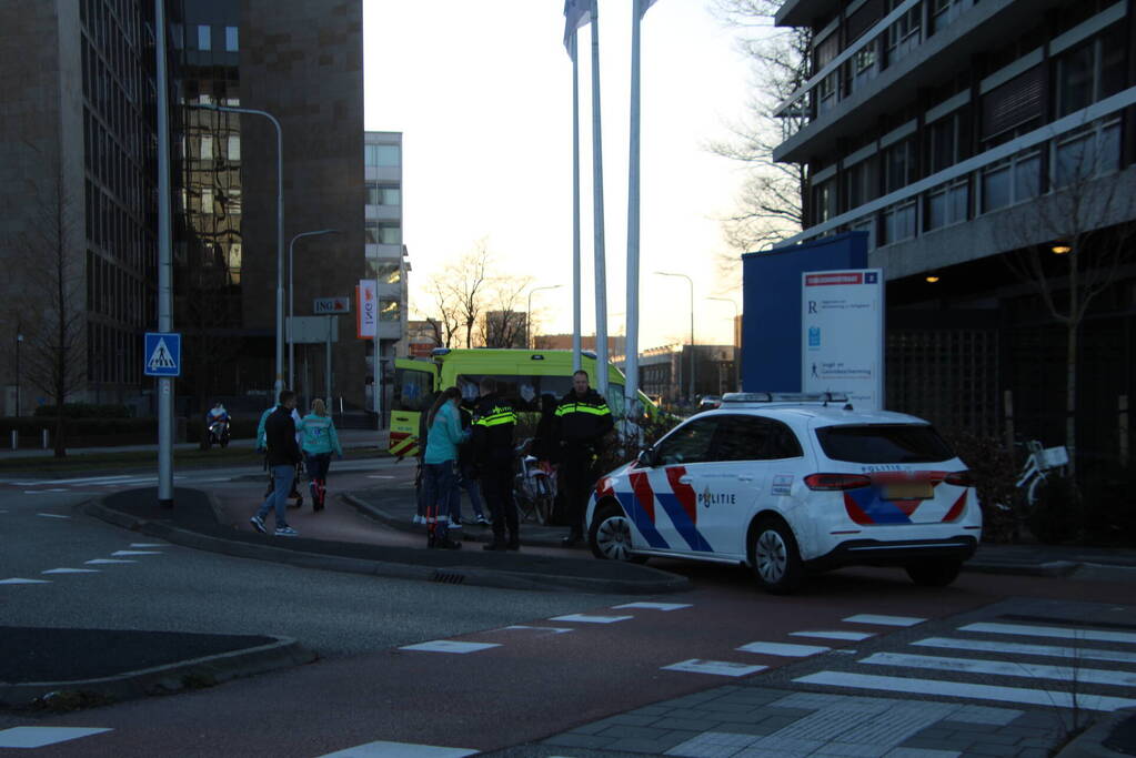 Fietser gewond na val