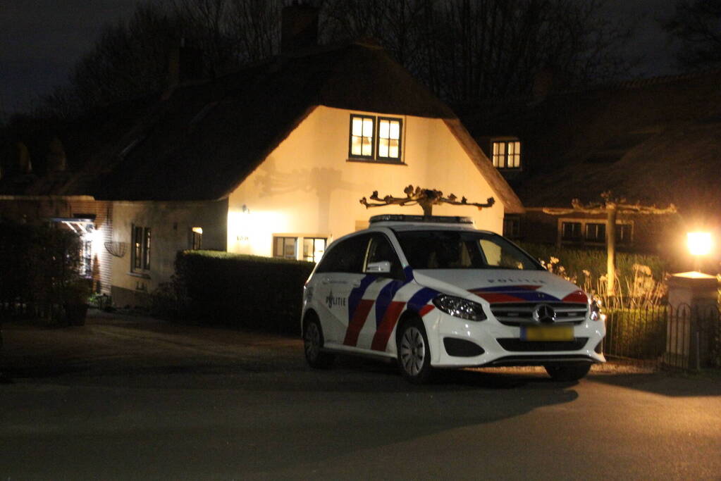 Politie doet onderzoek naar inbraak