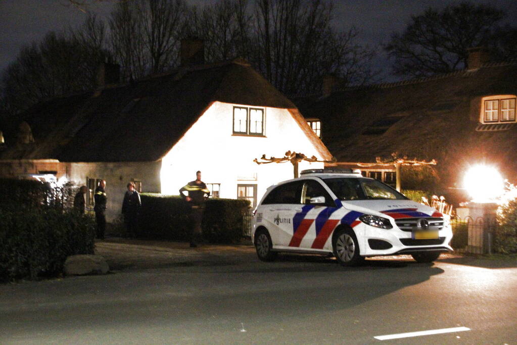 Politie doet onderzoek naar inbraak