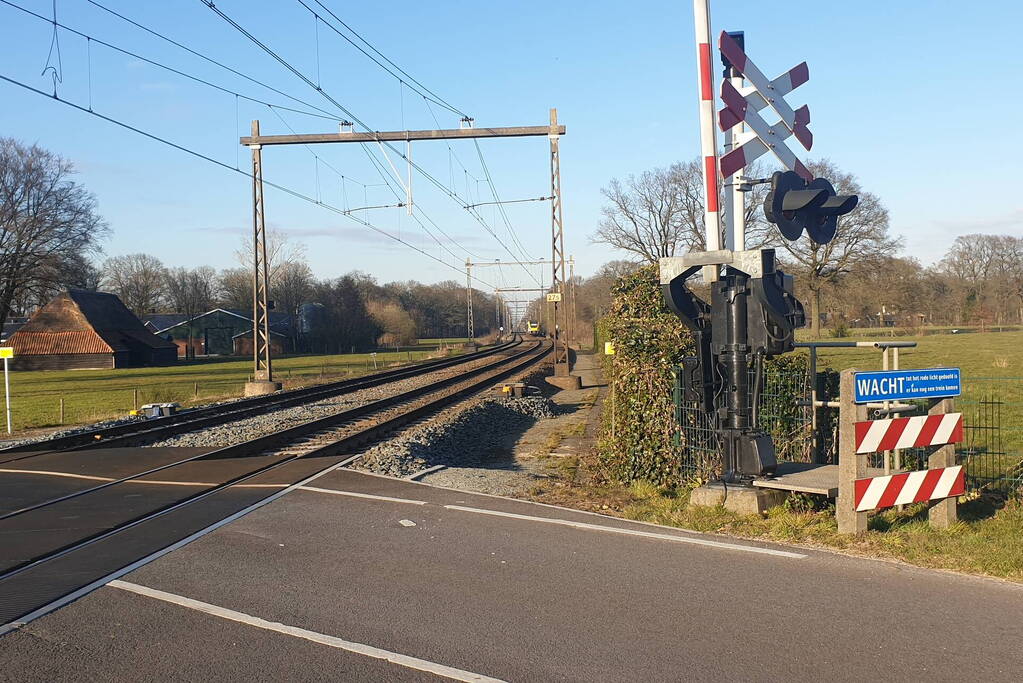 Geen treinverkeer door aanrijding met persoon