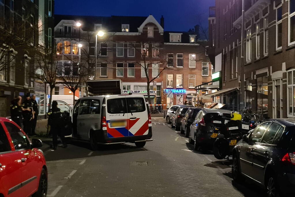 Straat afgezet voor onderzoek naar gevaarlijke stoffen
