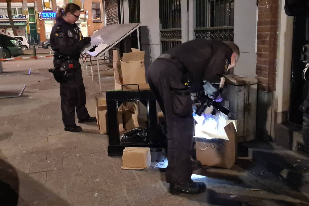 Straat afgezet voor onderzoek naar gevaarlijke stoffen