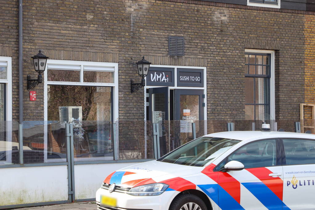 Onderzoek naar overval op Umai Sushi To Go