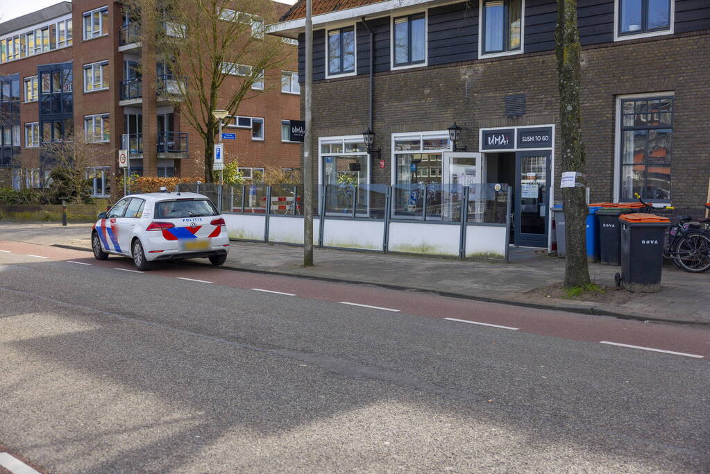 Onderzoek naar overval op Umai Sushi To Go