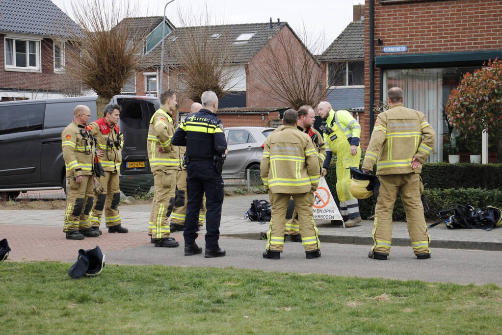 Onderzoek naar gaslucht in woning