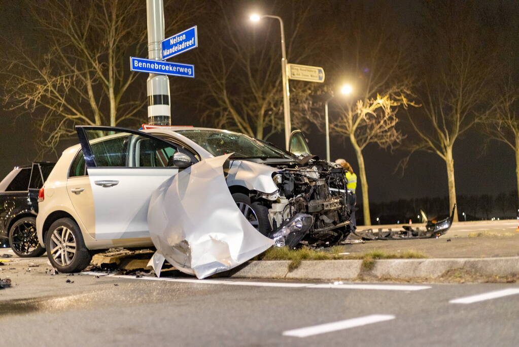 Ernstig ongeval op kruising