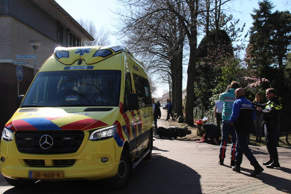 Scooterrijder raakt gewond bij botsing met auto