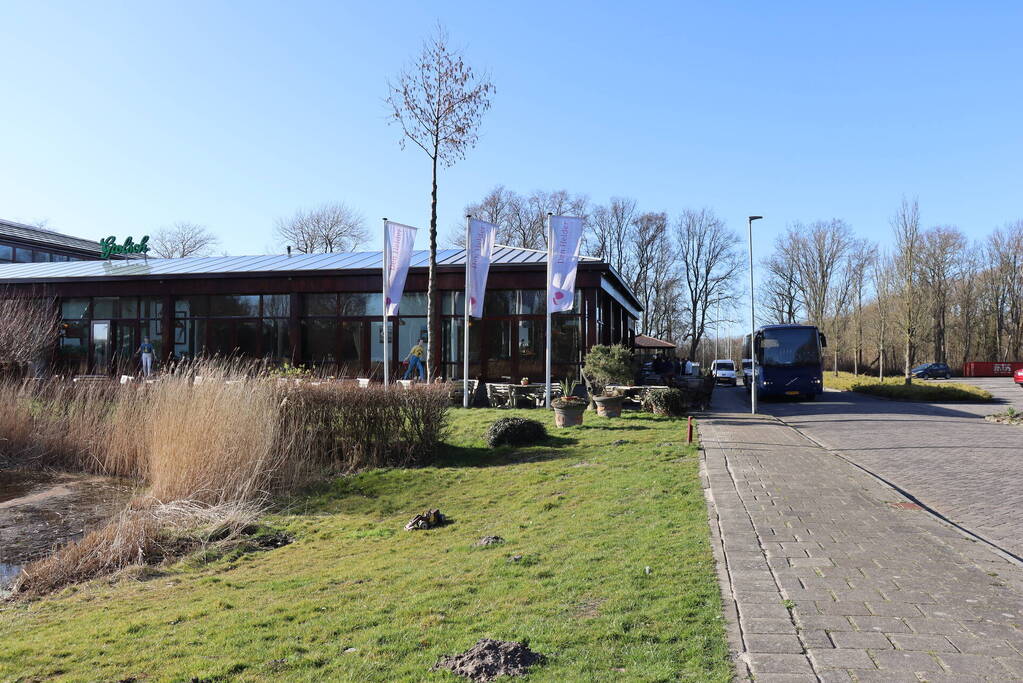 Aankomst Oekraïense vluchtelingen in hotelaccommodatie