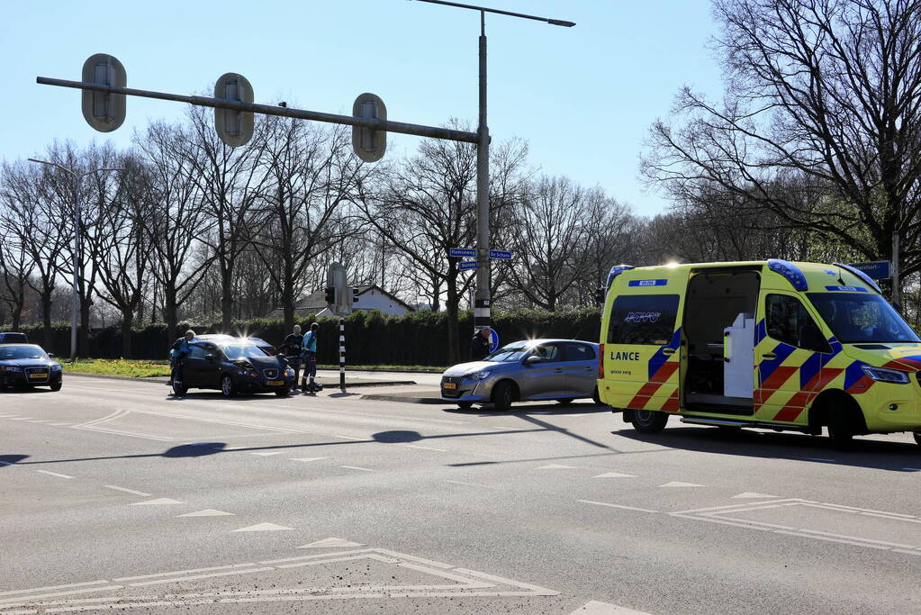 Flinke schade bij kop-staart botsing